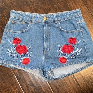 H&M Coachella shorts